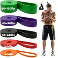 Pull-Up Assist Resistance Bands Set – 5 Levels for Workouts & Stretching